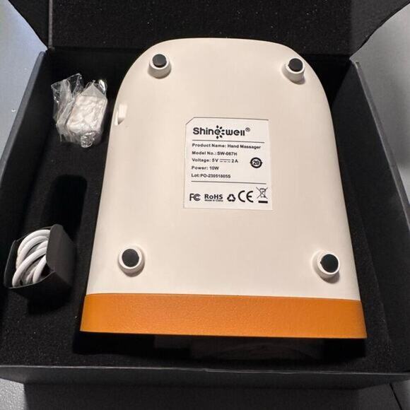 Shine Well Cordless Hand Massager with Heat + Compression Pain Reliever NEW - Picture 4 of 6